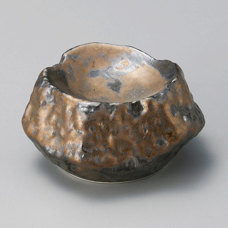 金正陶器 金彩醤油皿 1個(ご注文単位1個)【直送品】