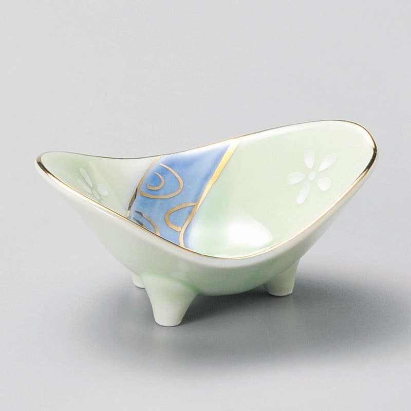 金正陶器 若草流水小花石庭珍味 1個(ご注文単位1個)【直送品】