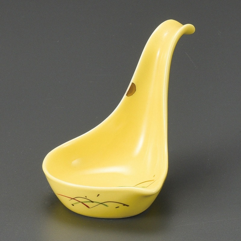 金正陶器 黄釉秋草ﾚﾝｹﾞ珍味 1個（ご注文単位1個）【直送品】