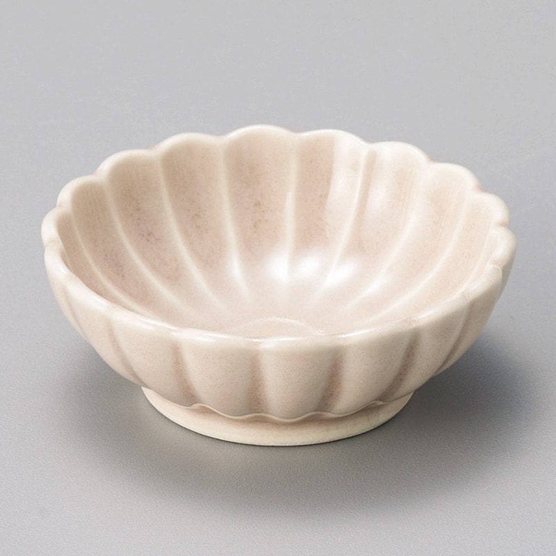 金正陶器 ムラサキ菊型珍味 1個(ご注文単位1個)【直送品】