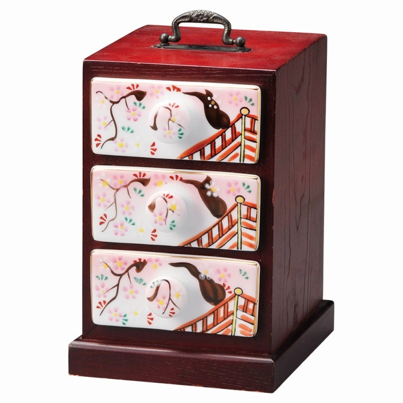 金正陶器 花式部仕切付引出鉢 1個(ご注文単位1個)【直送品】