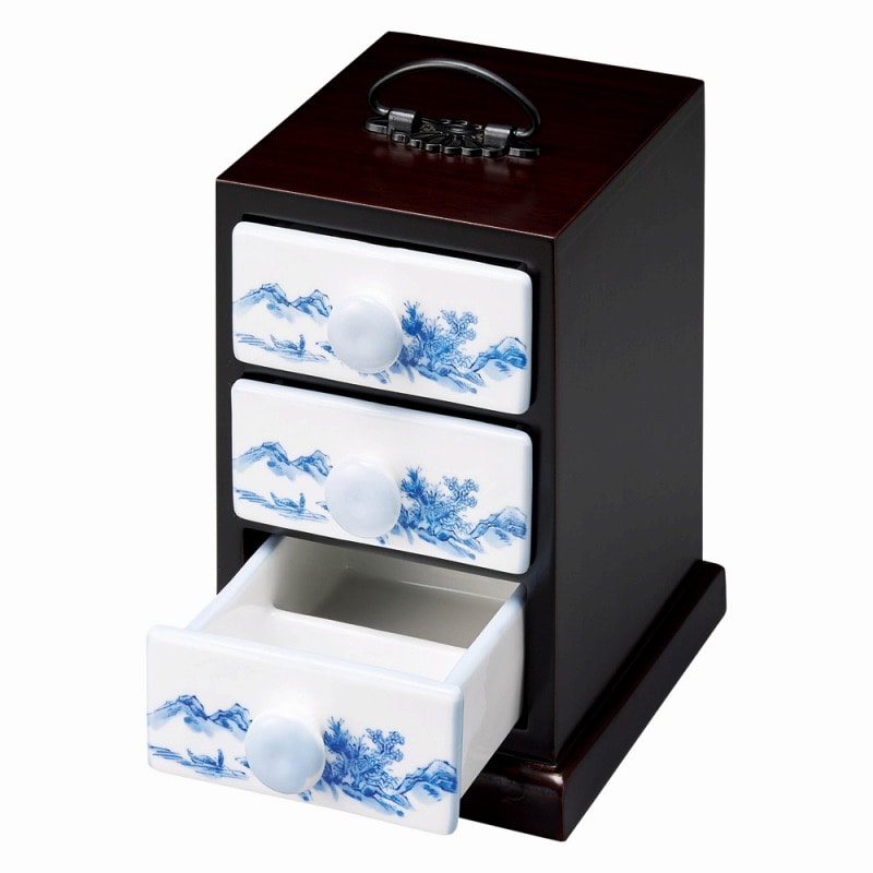 金正陶器 松花堂一括揃 1個(ご注文単位1個)【直送品】