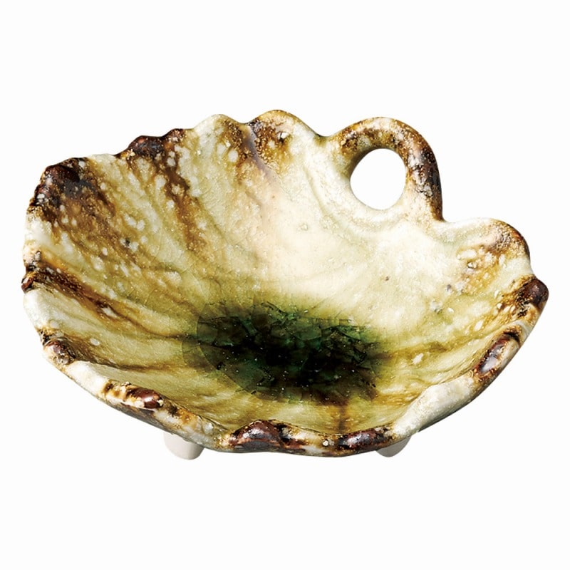 金正陶器 灰釉流あおい鉢 1個(ご注文単位1個)【直送品】