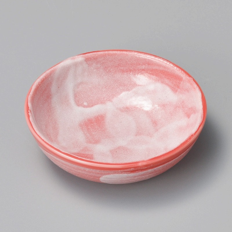 金正陶器 赤楽丸鉢 1個（ご注文単位1個）【直送品】