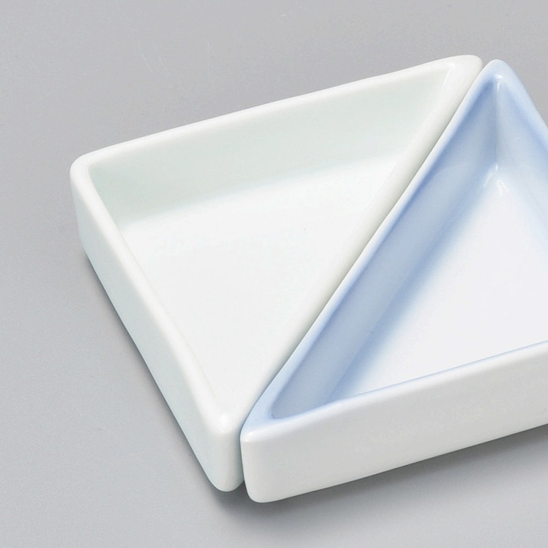 金正陶器 青白磁三角松花堂鉢 1個(ご注文単位1個)【直送品】