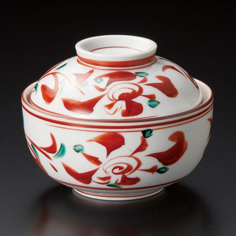 金正陶器 赤絵万歴煮物碗 1個（ご注文単位1個）【直送品】
