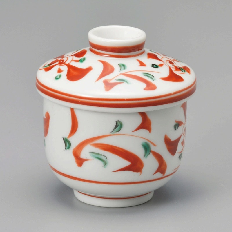 金正陶器 赤絵万暦小むし碗 1個（ご注文単位1個）【直送品】