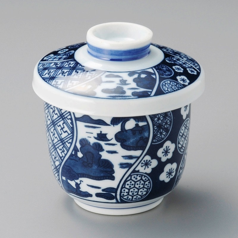 金正陶器 京山水むし碗 1個（ご注文単位1個）【直送品】