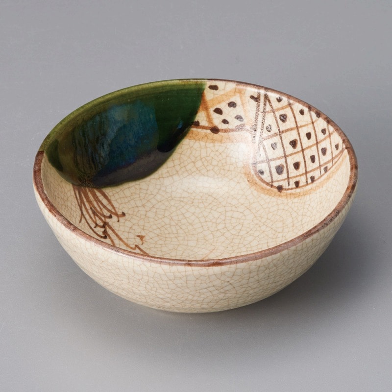 金正陶器 織部3.6丸鉢 1個（ご注文単位1個）【直送品】