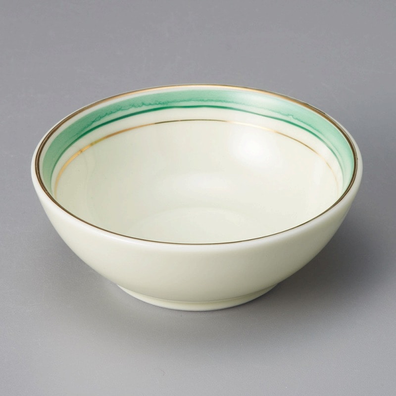 金正陶器 黄白地錦交趾小呑水 1個(ご注文単位1個)【直送品】