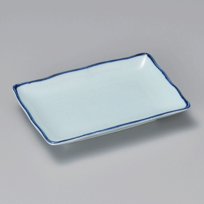 金正陶器 おふけ波渕7.0長角皿 1個(ご注文単位1個)【直送品】