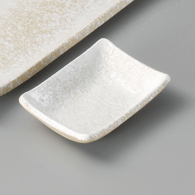 金正陶器 白吹雪長角小皿 1個(ご注文単位1個)【直送品】