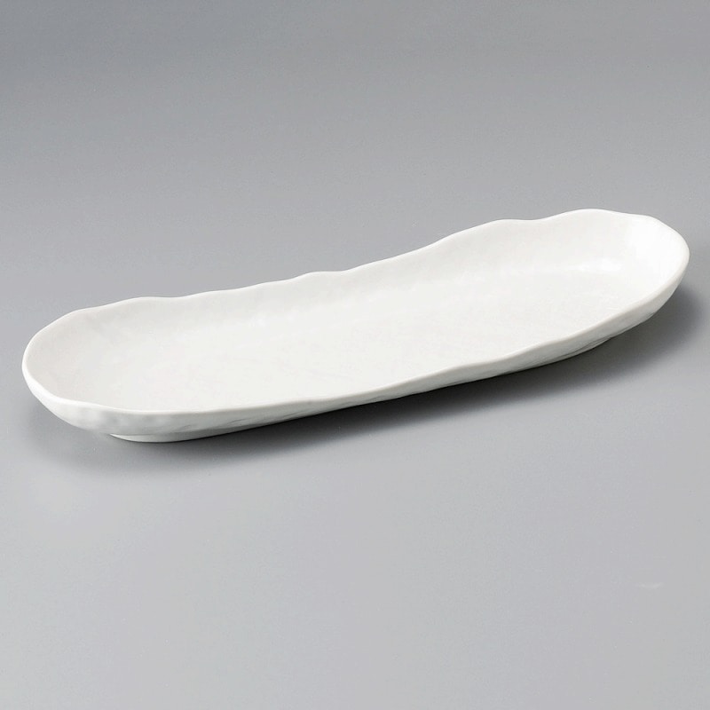 金正陶器 白舟長盛皿 1個(ご注文単位1個)【直送品】