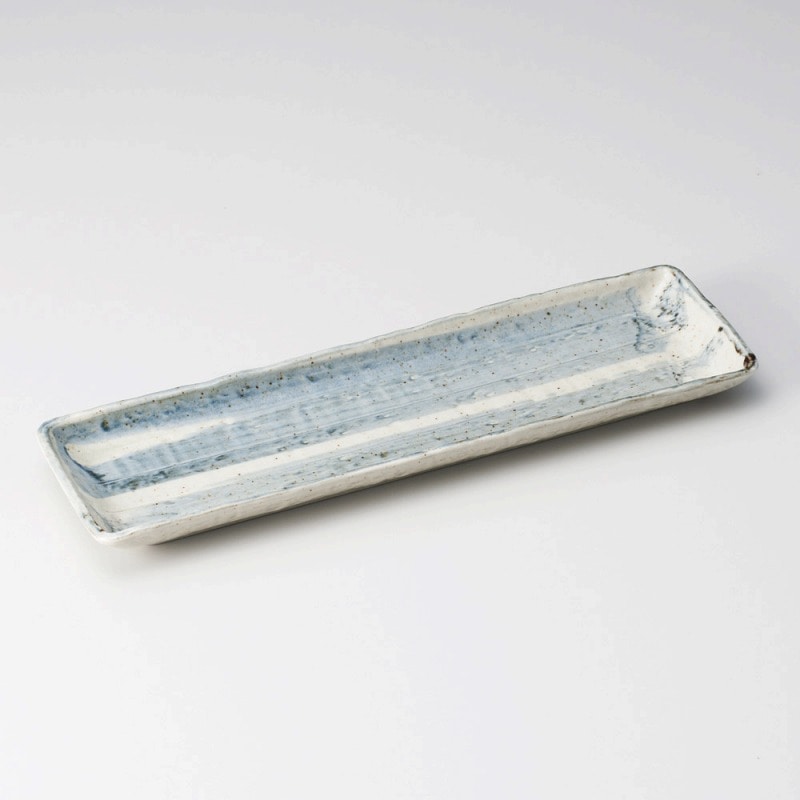 金正陶器 藍染11.0長角皿 1個(ご注文単位1個)【直送品】