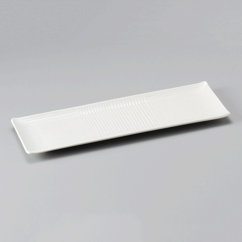 金正陶器 櫛目白サンマ皿 1個(ご注文単位1個)【直送品】