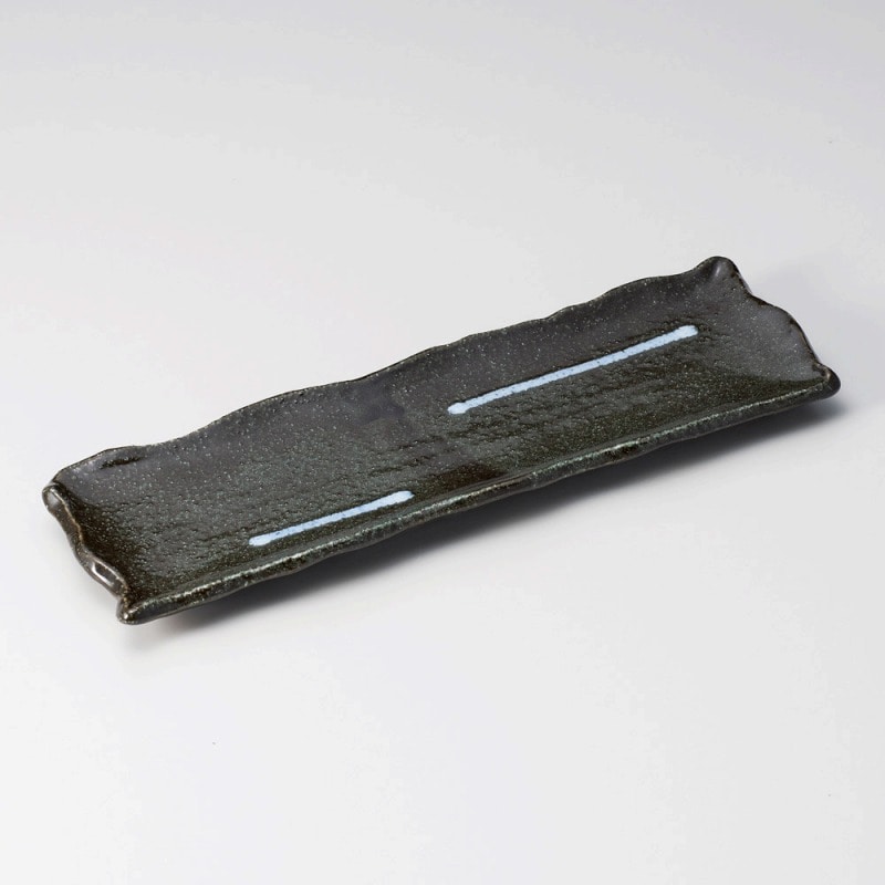 金正陶器 白流し11.0長皿 1個(ご注文単位1個)【直送品】