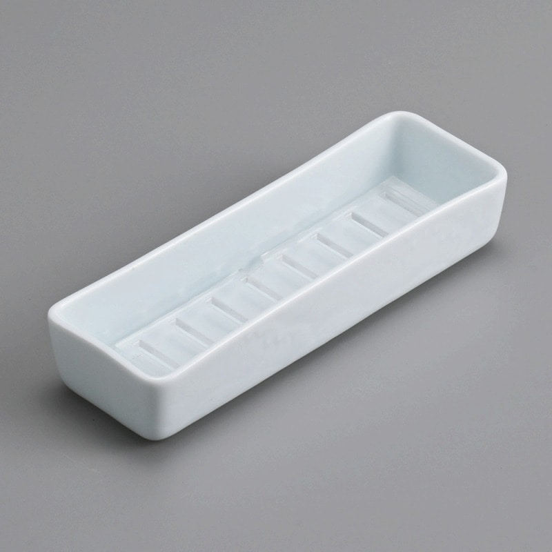 金正陶器 青白磁ﾈﾀｹｰｽ(細)ｻﾅ無し 1個（ご注文単位1個）【直送品】