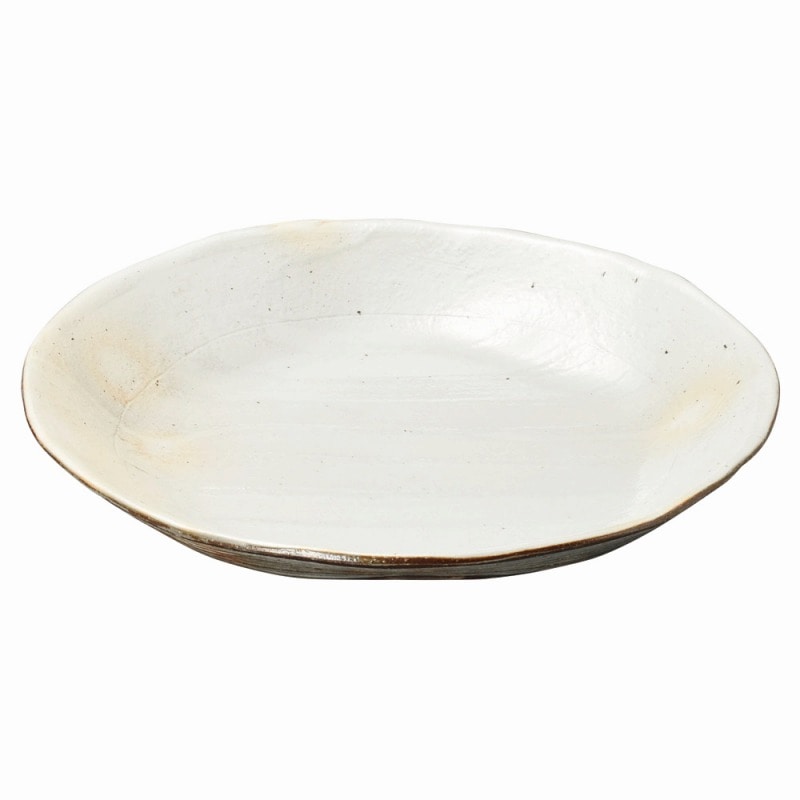 金正陶器 荒土しのぎ手12.0大皿 1個(ご注文単位1個)【直送品】