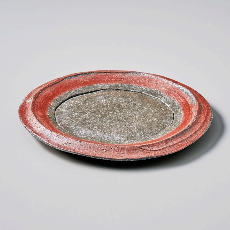 金正陶器 黒窯変7.0暁皿 1個(ご注文単位1個)【直送品】