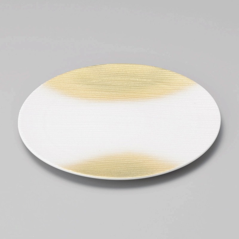 金正陶器 一珍金彩24cm丸皿 1個（ご注文単位1個）【直送品】