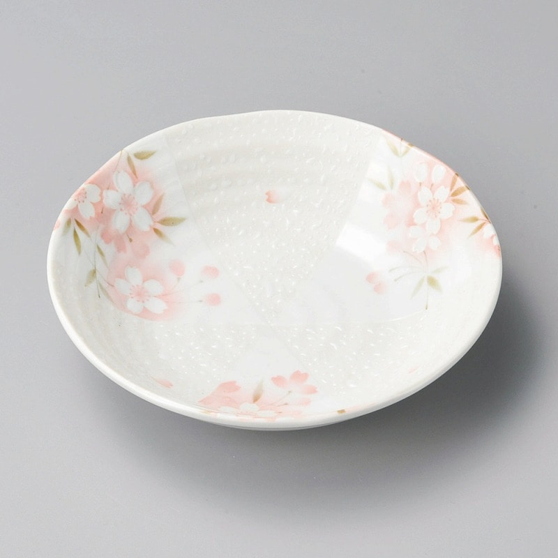 金正陶器 間取桜5.5浅鉢 1個（ご注文単位1個）【直送品】