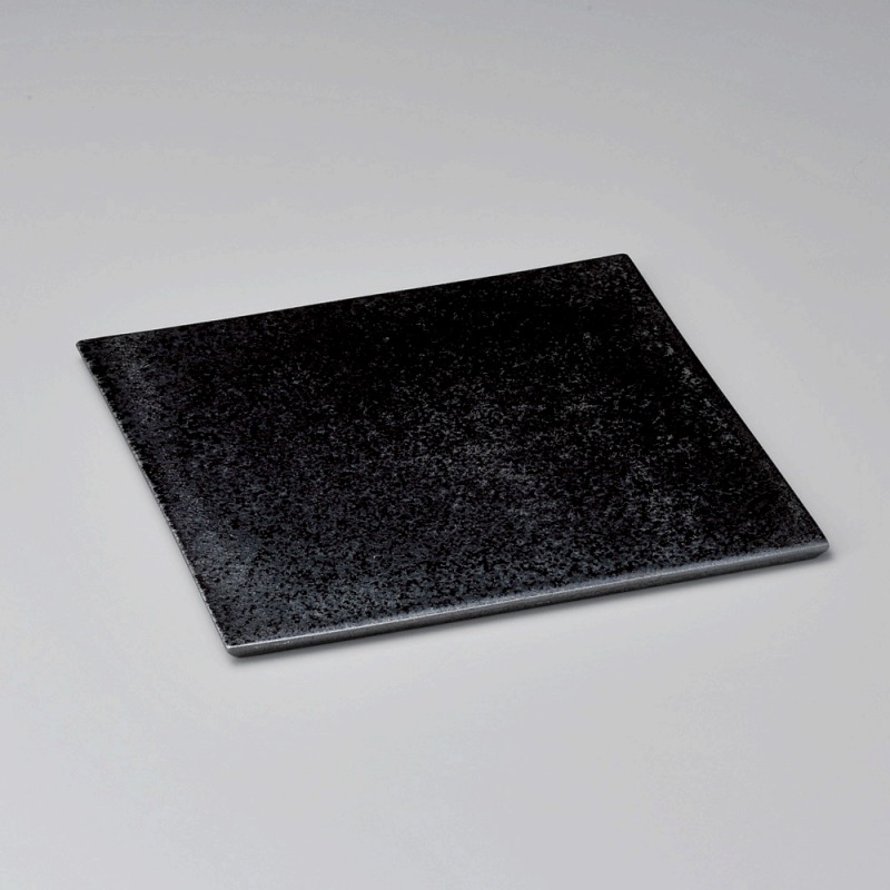 金正陶器 ラスター釉8.0スクエアープレート 1個(ご注文単位1個)【直送品】