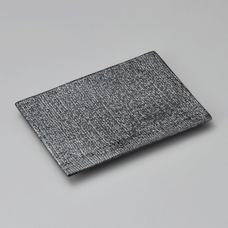 金正陶器 いぶし黒串皿 1個(ご注文単位1個)【直送品】