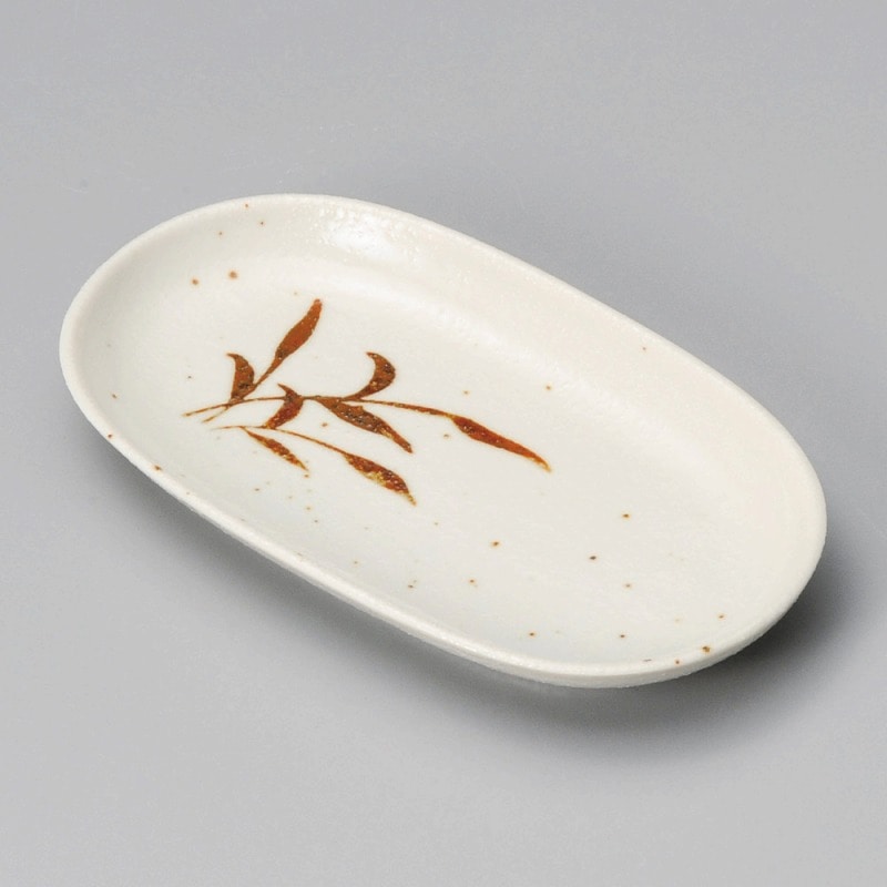 金正陶器 白芦おかず皿 1個(ご注文単位1個)【直送品】