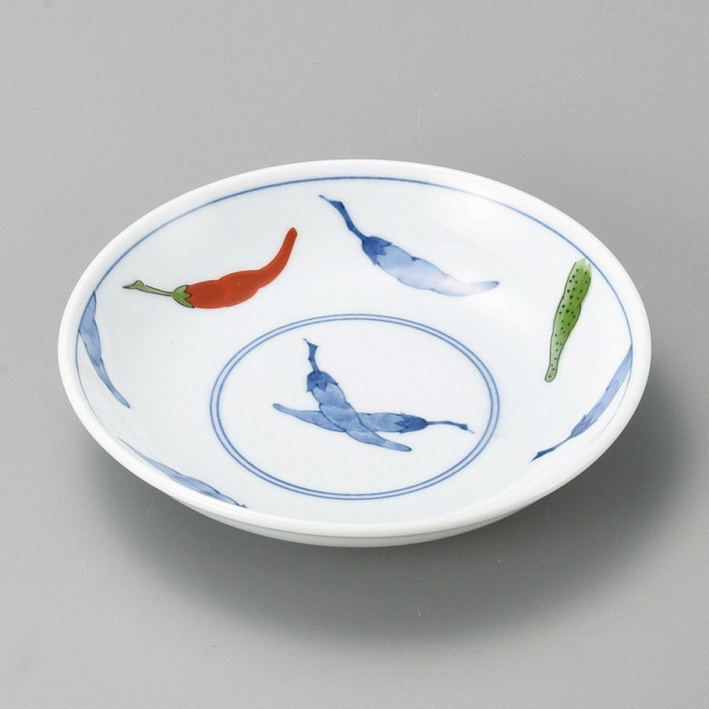 金正陶器 とうがらし4.0皿 1個（ご注文単位1個）【直送品】