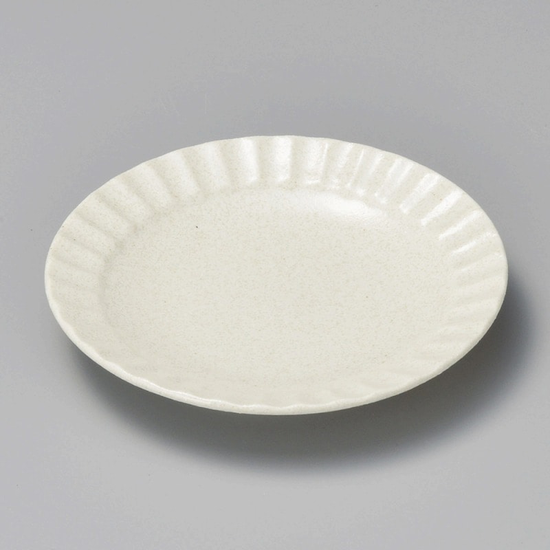 金正陶器 白ﾏｯﾄ5.0皿 1個（ご注文単位1個）【直送品】