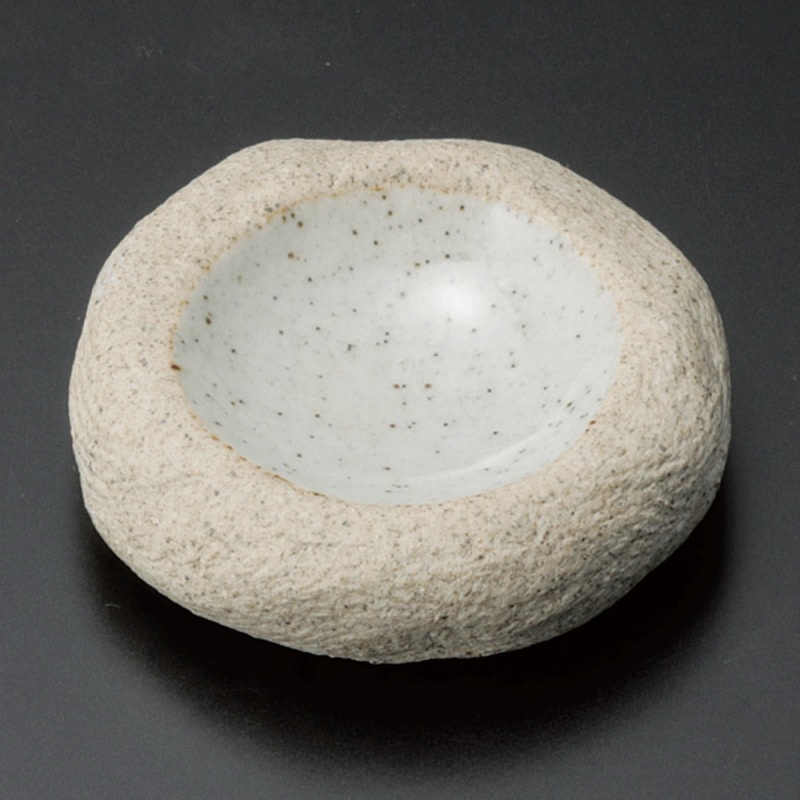 金正陶器 手造石焼内青磁(厚口)丸小皿 1個（ご注文単位1個）【直送品】