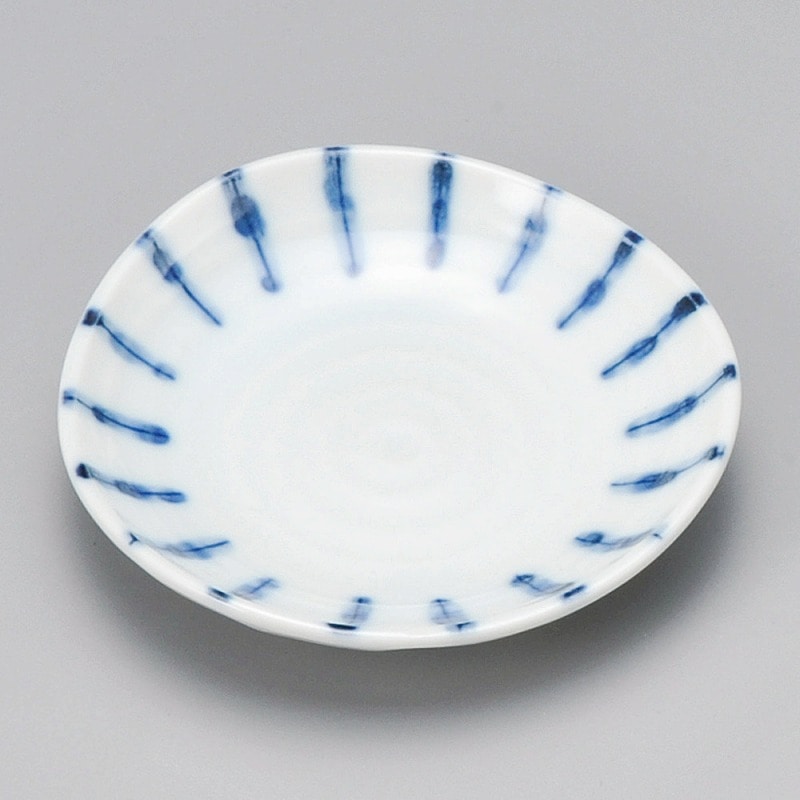 金正陶器 濃十草3.0皿 1個（ご注文単位1個）【直送品】