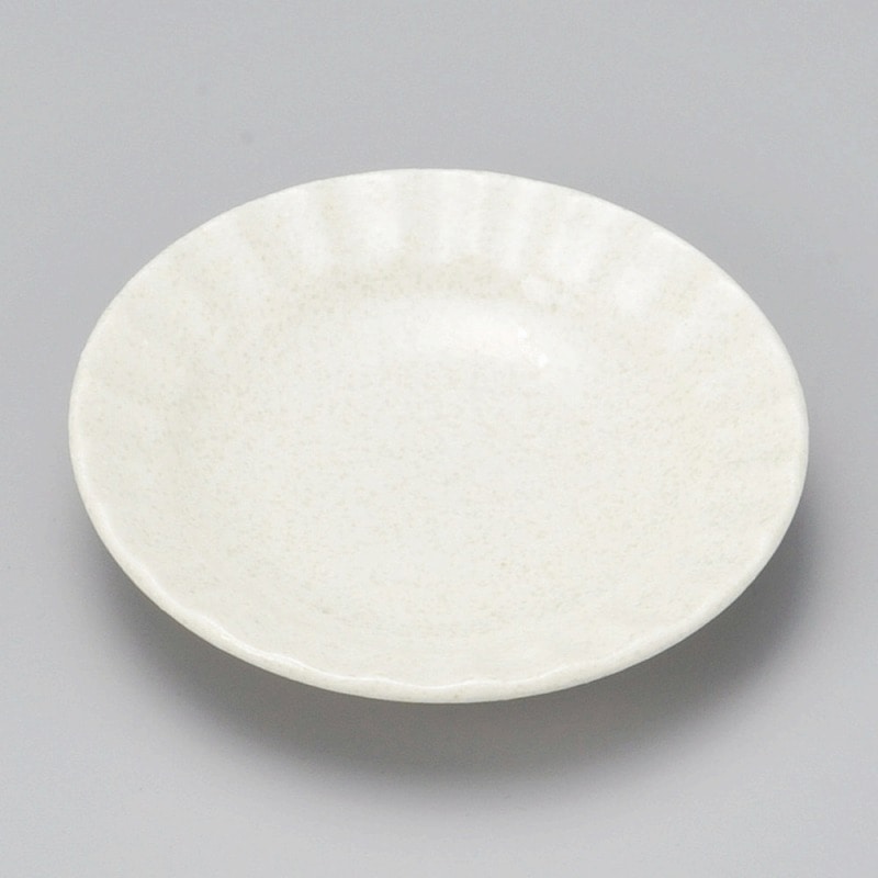 金正陶器 白伊賀しのぎ3.0皿 1個(ご注文単位1個)【直送品】