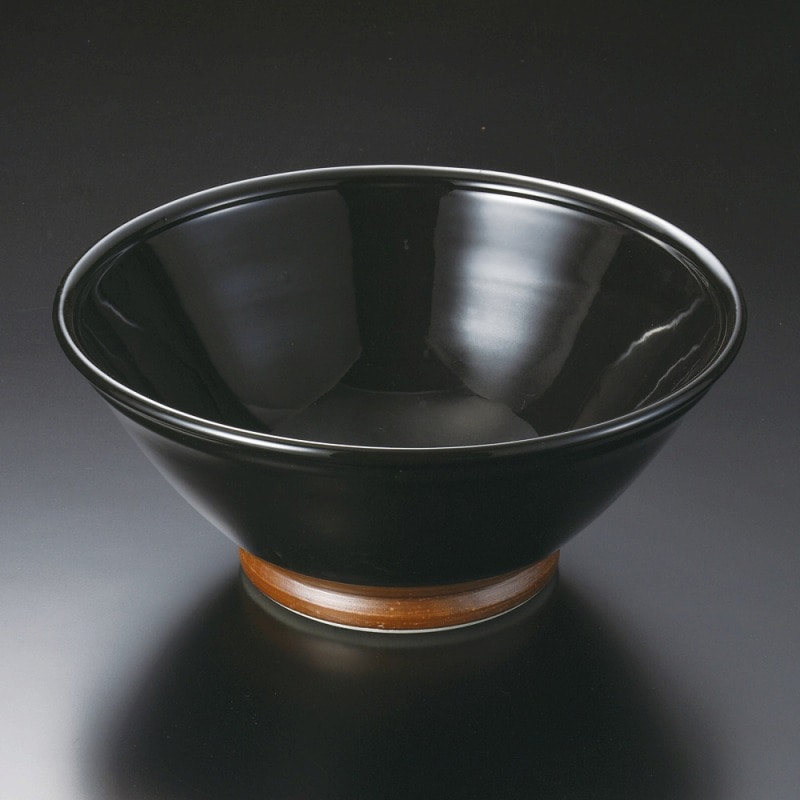 金正陶器 黒尺鉢 1個(ご注文単位1個)【直送品】