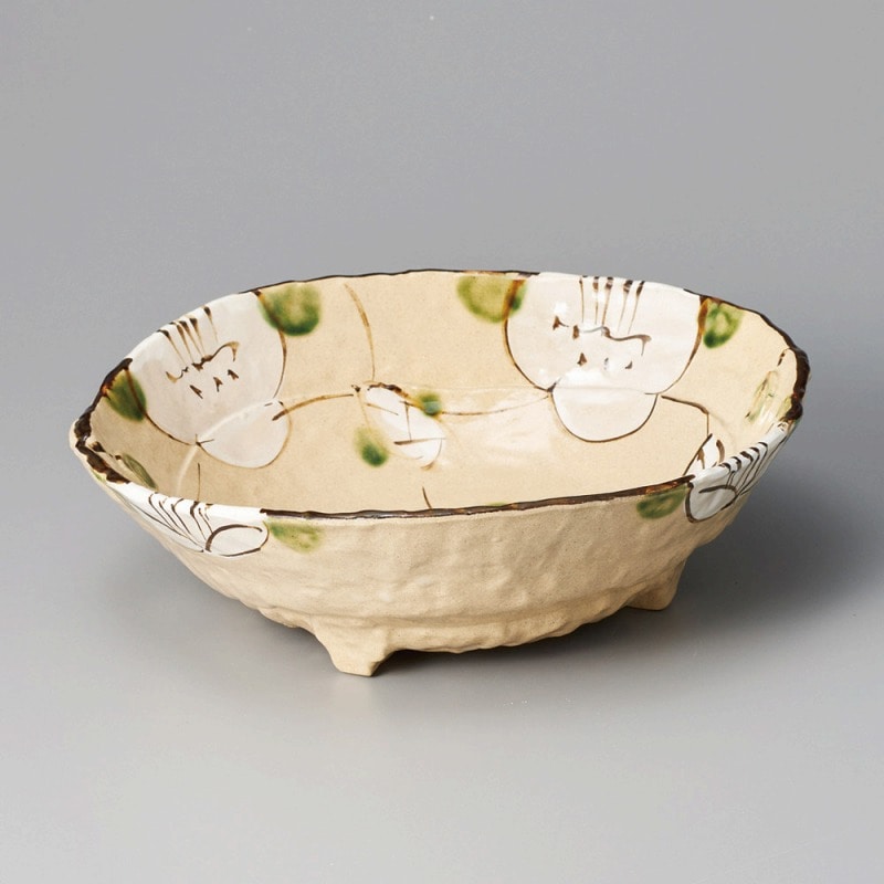 金正陶器 格子花盛鉢 1個(ご注文単位1個)【直送品】