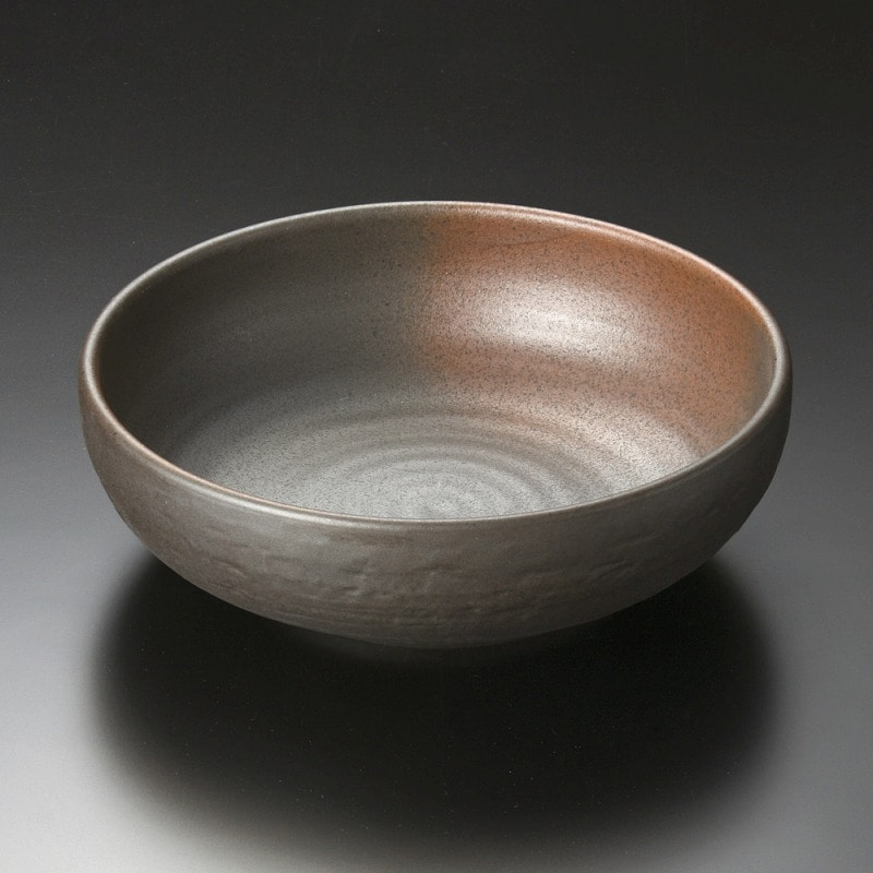 金正陶器 備前風石目8.0ボール 1個(ご注文単位1個)【直送品】