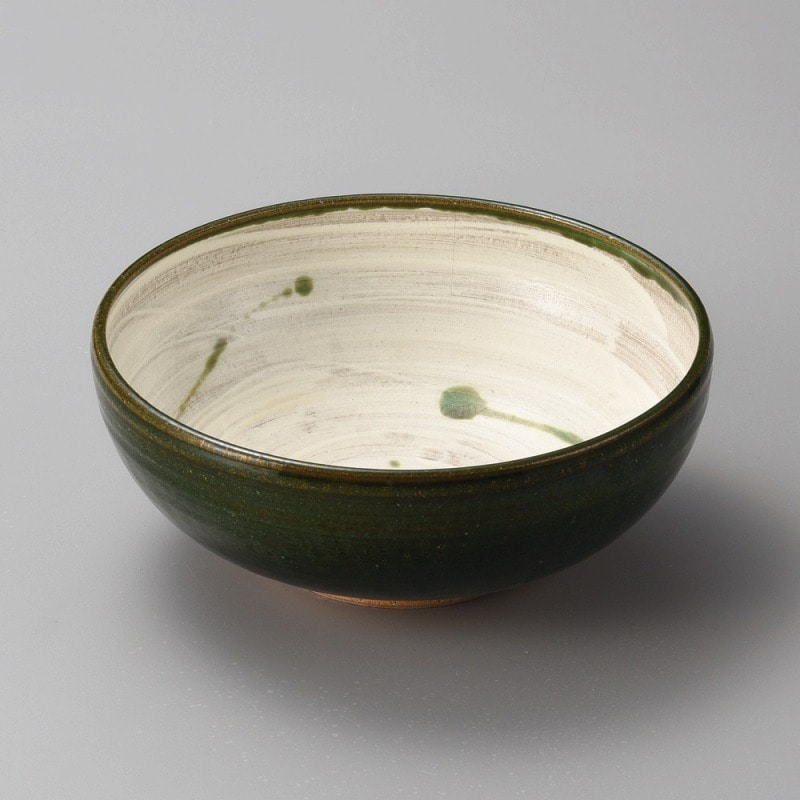 金正陶器 織部丸鉢 1個(ご注文単位1個)【直送品】