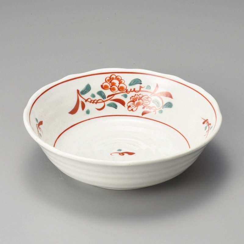 金正陶器 粉引花万暦7.0鉢 1個(ご注文単位1個)【直送品】