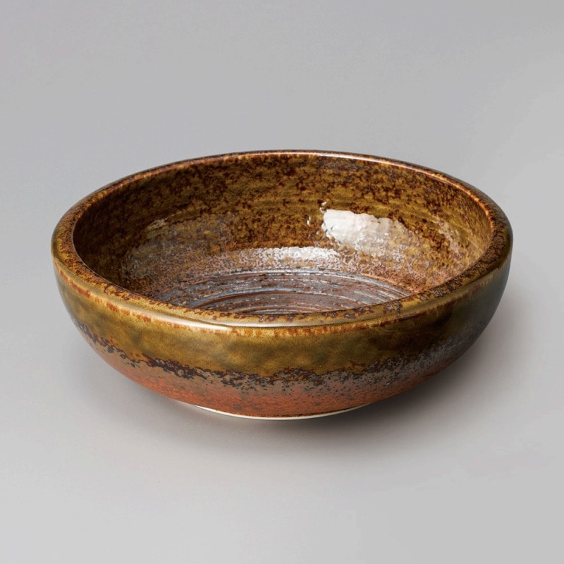 金正陶器 美濃古道くくり手8.0鉢 1個(ご注文単位1個)【直送品】