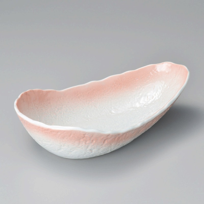金正陶器 ピンク吹クジラ鉢(大) 1個(ご注文単位1個)【直送品】