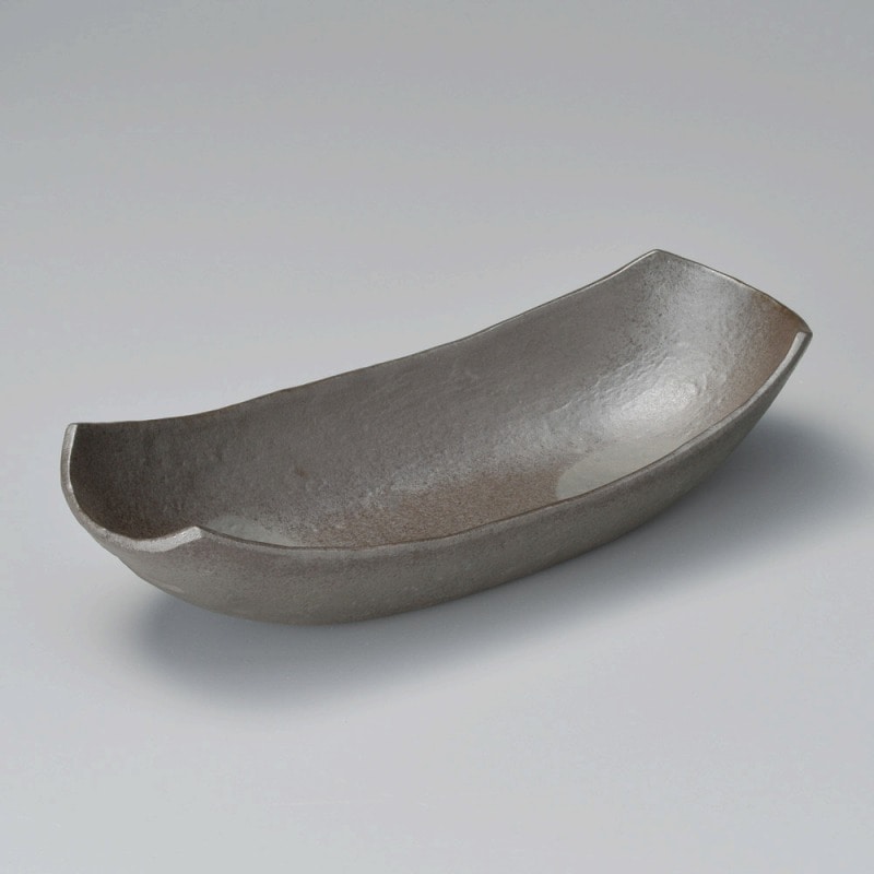 金正陶器 炭化土長鉢 1個(ご注文単位1個)【直送品】