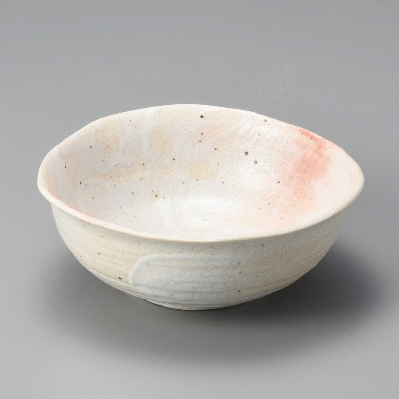 金正陶器 桜志野5.0手造三角鉢 1個（ご注文単位1個）【直送品】