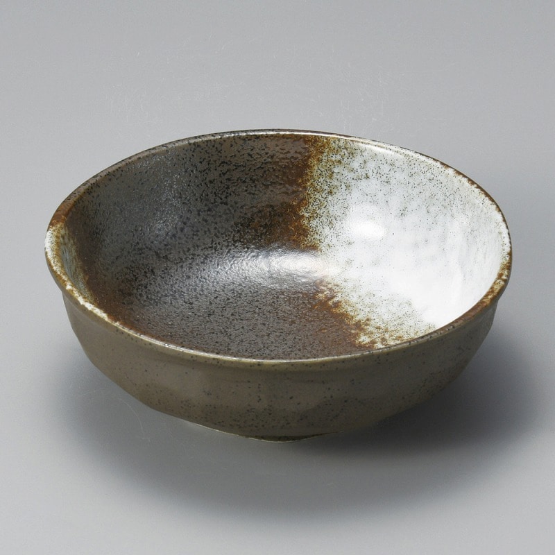 金正陶器 白吹天目石垣5.5ボール 1個(ご注文単位1個)【直送品】