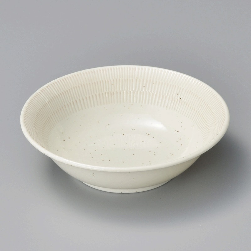 金正陶器 粉引トチリ14.5cmボウル 1個(ご注文単位1個)【直送品】