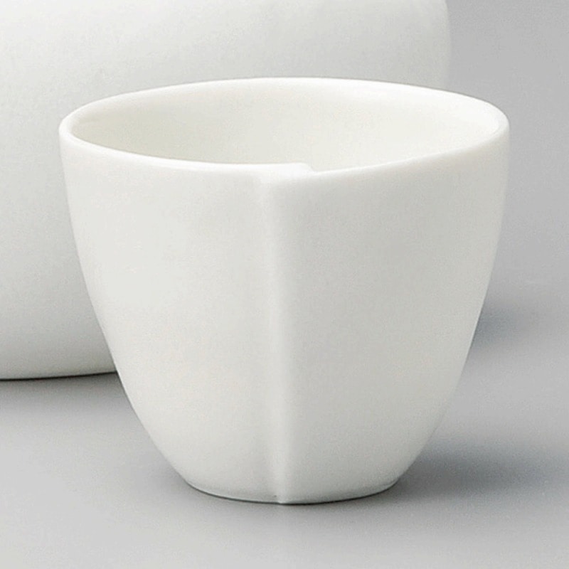 金正陶器 白マット合せ盃 1個(ご注文単位1個)【直送品】
