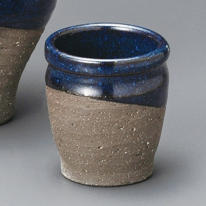 金正陶器 黒御影冷酒盃 1個(ご注文単位1個)【直送品】