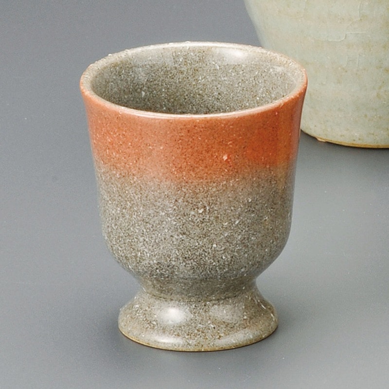 金正陶器 御深井朱高台盃 1個(ご注文単位1個)【直送品】