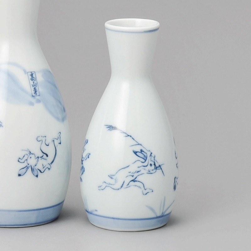 金正陶器 鳥獣戯画首長1号徳利 1個(ご注文単位1個)【直送品】