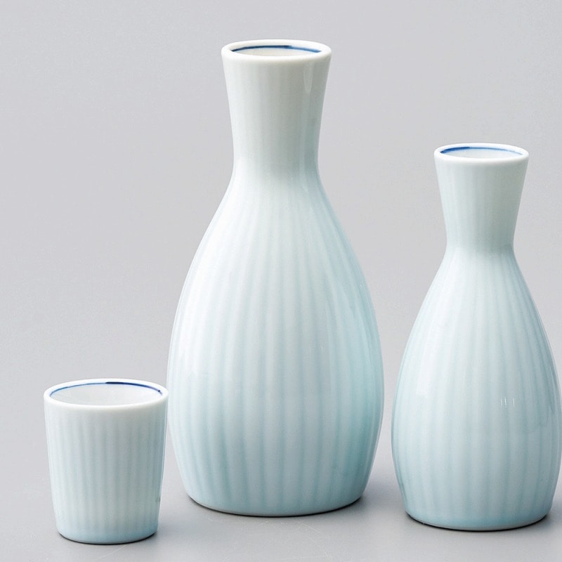 金正陶器 白磁千筋大徳利 1個(ご注文単位1個)【直送品】