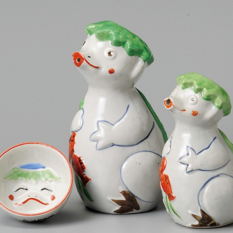 金正陶器 河童2号徳利 1個(ご注文単位1個)【直送品】